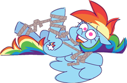 Size: 969x636 | Tagged: safe, artist:threetwotwo32232, derpibooru import, rainbow dash, pegasus, pony, g4, atg 2024, bondage, female, looking at you, mare, newbie artist training grounds, rope, rope bondage, simple background, solo, tangled up, tied up, transparent background