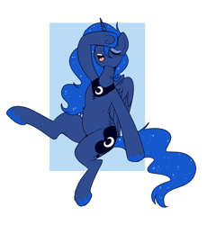 Size: 869x943 | Tagged: safe, artist:lulubell, derpibooru import, princess luna, pony, g4, dramatic, solo, the vapors