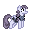 Size: 32x32 | Tagged: safe, artist:cupute, derpibooru import, earth pony, pony, g4, animated, background pony, braid, clothed ponies, clothes, commission, cute, digital art, gif, gif for breezies, goth, picture for breezies, pixel animation, pixel art, png, simple background, solo, transparent background, ych result