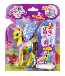 Size: 648x756 | Tagged: safe, derpibooru import, alicorn, pony, anime eyes, bootleg, colored hooves, colored wings, detachable wings, female, lindy (ponycorn), mare, mix and match, photo, ponycorn magic hair, toy, wings