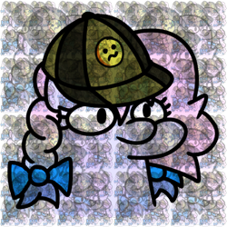 Size: 2048x2048 | Tagged: safe, artist:fluttershank, derpibooru import, oc, oc:heavy weather, pegasus, baseball cap, bow, cap, hair bow, hat, pegasus oc, simple background, squatpony, transparent background