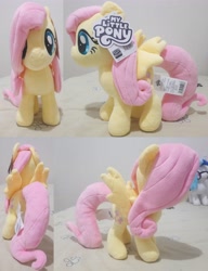 Size: 4492x5846 | Tagged: safe, derpibooru import, fluttershy, irl, photo, plushie, reesee, solo