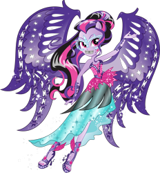 Size: 4991x5369 | Tagged: artist needed, source needed, safe, artist:xebck, derpibooru import, edit, midnight sparkle, sci-twi, twilight sparkle, equestria girls, g4, gag, help, simple background, solo, tape, tape gag, transparent background