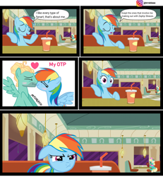 Size: 1895x2048 | Tagged: safe, artist:mlplover0711, artist:trrriple0dds, derpibooru import, rainbow dash, zephyr breeze, pegasus, pony, g4, comic, female, honey curls, male, mare, mare e. lynn, meme, shipping, spread wings, stallion, wingboner, wings