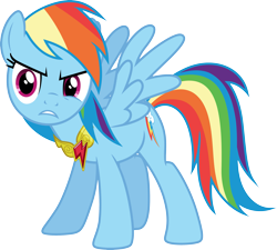 Size: 3339x3000 | Tagged: safe, artist:cloudy glow, derpibooru import, rainbow dash, pegasus, pony, g4, keep calm and flutter on, element of loyalty, female, mare, simple background, solo, transparent background, vector