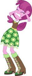 Size: 3000x7143 | Tagged: safe, artist:cloudy glow, derpibooru import, cheerilee, human, equestria girls, g4, clothes, covering ears, eyes closed, female, my little pony equestria girls, simple background, solo, transparent background, vector