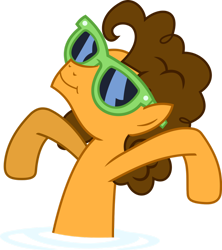 Size: 1024x1153 | Tagged: safe, artist:jimithestache, derpibooru import, cheese sandwich, earth pony, pony, male, simple background, solo, stallion, sunglasses, transparent background, vector