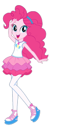 Size: 458x1024 | Tagged: safe, artist:blockslikepl, derpibooru import, edit, edited screencap, screencap, pinkie pie, human, equestria girls, g4, background removed, female, simple background, solo, transparent background