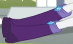 Size: 250x152 | Tagged: safe, derpibooru import, screencap, rarity, human, equestria girls, g4, boots, boots shot, cropped, legs, pictures of legs, shoes, sitting, solo