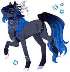 Size: 2640x2706 | Tagged: safe, artist:sleepy-nova, derpibooru import, oc, earth pony, female, horns, mare, simple background, solo, transparent background