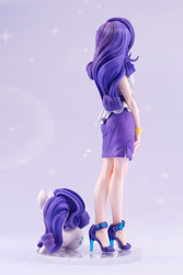 Size: 667x1000 | Tagged: safe, derpibooru import, rarity, human, pony, unicorn, g4, female, horn, human ponidox, humanized, kotobukiya, kotobukiya rarity, rear view, self paradox, self ponidox