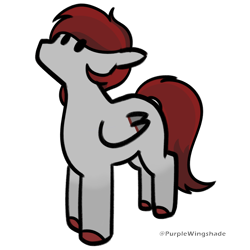 Size: 3000x3000 | Tagged: safe, artist:purple wingshade, derpibooru import, part of a set, oc, oc only, oc:tourniquet, pegasus, pony, simple background, solo, transparent background