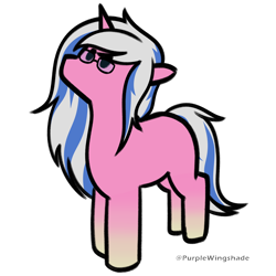 Size: 3000x3000 | Tagged: safe, artist:purple wingshade, derpibooru import, part of a set, oc, oc only, oc:alto legato, pony, unicorn, horn, simple background, solo, transparent background