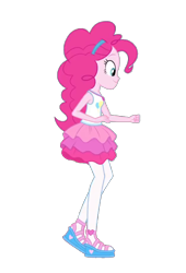 Size: 1012x1492 | Tagged: safe, artist:blockslikepl, derpibooru import, edit, edited screencap, screencap, pinkie pie, human, equestria girls, g4, background removed, clothes, female, rah rah skirt, simple background, skirt, solo, tights, transparent background