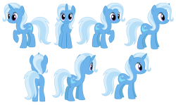 Size: 2659x1587 | Tagged: safe, artist:culu-bluebeaver, derpibooru import, edit, trixie, pony, unicorn, g4, digital, digital art, female, horn, mare, reference, reference sheet, simple background, solo, transparent background, vector, vector edit, vector trace