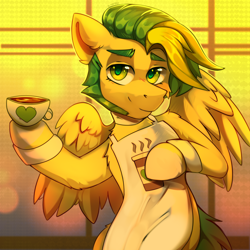 Size: 2000x2000 | Tagged: safe, artist:freak-side, derpibooru import, oc, pegasus, pony, solo