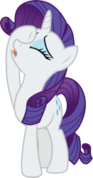 Size: 3000x5706 | Tagged: safe, artist:cloudy glow, derpibooru import, rarity, pony, unicorn, g4, cute, female, horn, mare, raribetes, rarity being rarity, simple background, solo, transparent background, vector