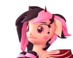 Size: 1114x896 | Tagged: safe, artist:vixvix0, derpibooru import, oc, oc only, bat pony, 3d, clothes, commission, emoji, emotes, emotions, simple background, socks, solo, source filmmaker, striped socks, transparent background, ych example, ych result, your character here