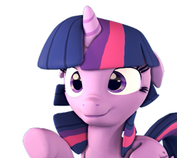 Size: 529x472 | Tagged: safe, artist:vixvix0, derpibooru import, twilight sparkle, twilight sparkle (alicorn), alicorn, 3d, commission, ears, emoji, emotes, floppy ears, simple background, solo, source filmmaker, transparent background, ych example, ych result, your character here