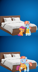 Size: 714x1330 | Tagged: artist needed, safe, anonymous artist, artist:cloudyskie, artist:luckreza8, artist:roman-santos, derpibooru import, scootaloo, windy whistles, pegasus, pony, g4, adopted, adopted daughter, adopted offspring, bed, bedroom, clothes, comforting, comic, crying, cute, daaaaaaaaaaaw, dialogue in the description, duo, duo female, ears, female, filly, floppy ears, foal, frown, headcanon, headcanon in the description, hug, jacket, mare, mother and child, mother and daughter, parent and child, parent:windy whistles, room, sad, scootadoption, scootalove, smiling, song in the description, sweet dreams fuel, tears of joy, wholesome