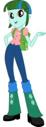 Size: 169x460 | Tagged: safe, artist:ajosterio, derpibooru import, oc, oc only, human, equestria girls, g4, boots, clothes, denim, high heel boots, jeans, pants, shirt, shoes, simple background, solo, transparent background