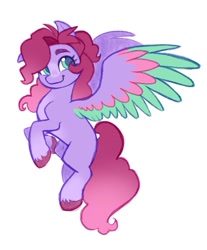 Size: 847x1024 | Tagged: safe, artist:catmintyt, derpibooru import, oc, oc only, pegasus, pony, pegasus oc, simple background, solo, white background