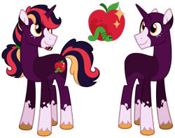 Size: 1767x1402 | Tagged: safe, artist:strawberry-spritz, derpibooru import, oc, oc only, pony, unicorn, horn, male, parents:shiningmac, simple background, solo, stallion, transparent background