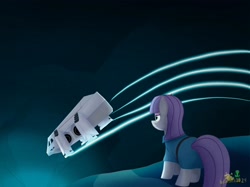 Size: 2732x2048 | Tagged: safe, artist:lordshrekzilla20, derpibooru import, maud pie, earth pony, pony, fanfic:a king to a god, g4, fanfic art, female, heav, mare, solo, vehicle