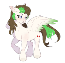 Size: 1506x1458 | Tagged: safe, artist:shady-bush, derpibooru import, oc, oc only, pegasus, pony, artfight, blood, nosebleed, pegasus oc, simple background, solo, transparent background