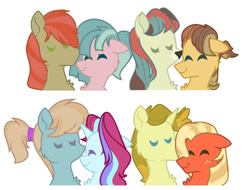 Size: 1025x779 | Tagged: safe, artist:rarityflower, derpibooru import, oc, pony, simple background, white background