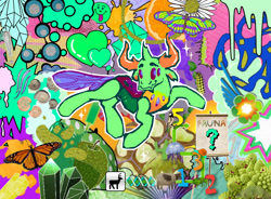 Size: 1320x974 | Tagged: safe, artist:msponies, derpibooru import, thorax, changedling, changeling, g4, collage, king thorax, solo