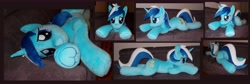 Size: 9224x3112 | Tagged: safe, artist:calusariac, derpibooru import, minuette, pony, absurd resolution, irl, photo, plushie, solo