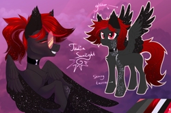 Size: 5760x3800 | Tagged: safe, artist:jsunlight, derpibooru import, oc, oc:julia_sunlight, pegasus, pony, reference, solo