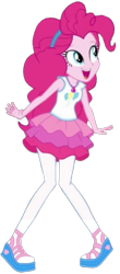 Size: 331x754 | Tagged: safe, artist:blockslikepl, derpibooru import, edit, edited screencap, screencap, pinkie pie, human, equestria girls, g4, background removed, female, not a vector, pigeon toed, simple background, solo, transparent background