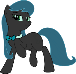 Size: 1920x1864 | Tagged: artist needed, source needed, safe, anonymous artist, derpibooru import, edit, octavia melody, queen chrysalis, earth pony, pony, bowtie, female, fusion, fusion:octavia melody, fusion:queen chrysalis, lidded eyes, mare, smiling, solo