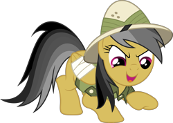 Size: 4221x3000 | Tagged: safe, artist:dashiesparkle, derpibooru import, daring do, pony, g4, read it and weep, simple background, solo, transparent background, vector