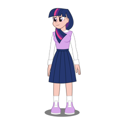 Size: 1800x1800 | Tagged: safe, artist:deathfirebrony, derpibooru import, twilight sparkle, human, g4, clothes, female, humanized, simple background, solo, transparent background, vector