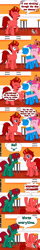 Size: 982x6100 | Tagged: safe, artist:jasperpie, derpibooru import, pinkie pie, oc, oc:finn the pony, oc:harmony dancer, oc:jasper pie, comic, cute, diapinkes, female, fez, hat, male, oc x oc, ocbetes, pie's pizzeria, pie's pizzeria (ponyville), ship:dancerjasper, shipping, straight