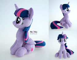 Size: 2000x1551 | Tagged: safe, artist:meplushyou, derpibooru import, twilight sparkle, twilight sparkle (alicorn), alicorn, pony, g4, irl, photo, plushie, solo