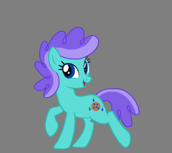 Size: 1664x1480 | Tagged: safe, artist:star polaris and friends, derpibooru import, earth pony, pony, g4, g4.5, base used, female, g4.5 to g4, generation leap, gray background, lonicera caerulea, mare, older, simple background, solo