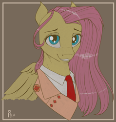 Size: 970x1020 | Tagged: safe, artist:stray prey, derpibooru import, fluttershy, pegasus, pony, medic (tf2), solo, team fortress 2