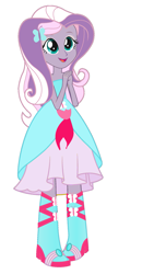 Size: 827x1594 | Tagged: safe, artist:eqgrp-firefly, derpibooru import, fluttershy, equestria girls, g4, boots, clothes, dress, fall formal outfits, high heel boots, recolor, shoes, simple background, solo, white background, wisteria