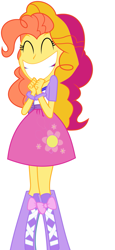 Size: 825x1800 | Tagged: safe, artist:eqgrp-firefly, derpibooru import, pinkie pie, equestria girls, g4, clothes, cutie mark on clothes, recolor, simple background, skirt, solo, white background