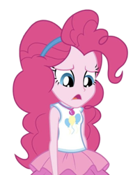 Size: 448x557 | Tagged: safe, artist:blockslikepl, derpibooru import, edit, edited screencap, screencap, pinkie pie, human, equestria girls, g4, background removed, not a vector, simple background, solo, transparent background