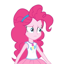 Size: 500x500 | Tagged: safe, artist:blockslikepl, derpibooru import, edit, edited screencap, screencap, pinkie pie, human, equestria girls, g4, background removed, female, not a vector, simple background, solo, transparent background