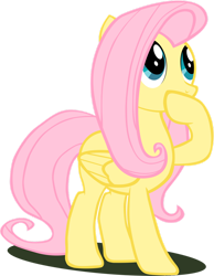 Size: 900x1160 | Tagged: safe, artist:mkc7162387, derpibooru import, fluttershy, pegasus, pony, g4, sonic rainboom (episode), female, mare, simple background, solo, transparent background, vector