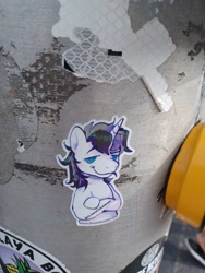 Size: 3000x4000 | Tagged: safe, artist:snebzz, derpibooru import, oc, oc only, pony, advertisement, irl, male, male oc, photo, solo, sticker