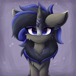 Size: 2560x2560 | Tagged: safe, artist:gaffy, derpibooru import, oc, oc:emmily, kirin, looking at you, solo