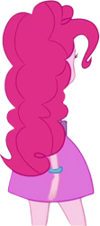 Size: 798x1798 | Tagged: safe, derpibooru import, edit, edited screencap, editor:homersimpson1983, screencap, pinkie pie, human, equestria girls, g4, background removed, balloonbutt, butt, female, not a vector, rear view, solo