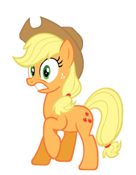 Size: 5000x6410 | Tagged: safe, artist:tabbyderp, derpibooru import, applejack, earth pony, pony, g4, the last roundup, absurd resolution, female, mare, simple background, solo, transparent background, vector